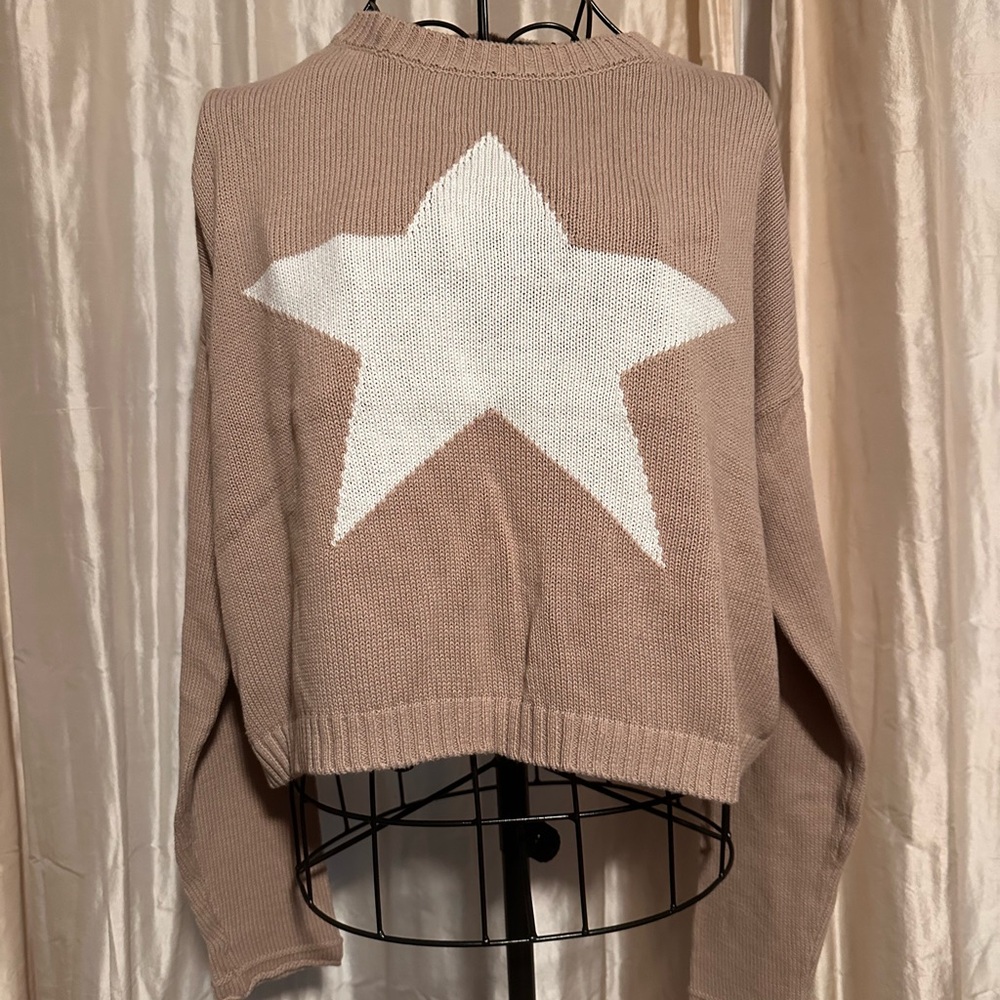 Z Supply Crop Star Sweater